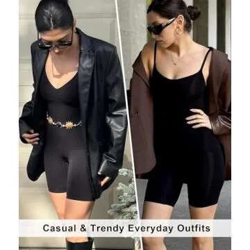 Premium SHAPERX Tummy Control Bodysuit for Women