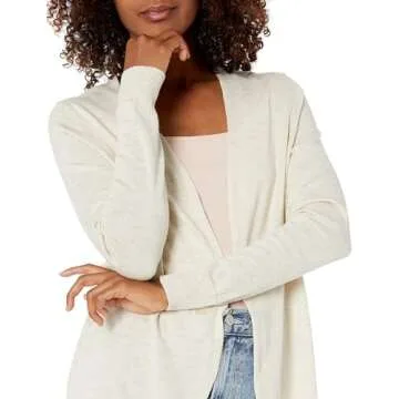 Lightweight Open-Front Cardigan for Year-Round Style