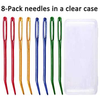 Yarn Darning Tapestry Needles - Large Eye Blunt Needles for Easy Weaving