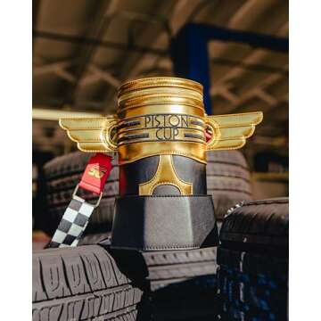 Loungefly Disney Pixar Cars Piston Cup Crossbody Bag, Amazon Exclusive