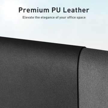 Aothia Leather Desk Pad Protector with Non-Slip Surface