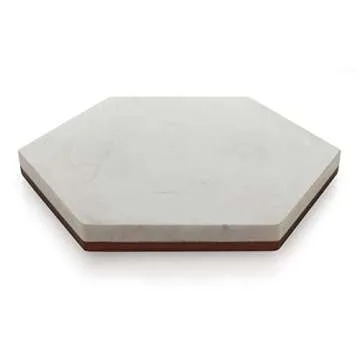 Libbey Urban Story Wood and Marble Flip Tray for Entertaining