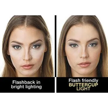 Sacha BUTTERCUP Light Setting Powder Makeup 1.75 Oz - Perfect Translucent Finish for Oily Skin