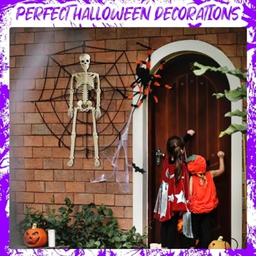 36" Halloween Skeletons for Spooky Décor & Parties