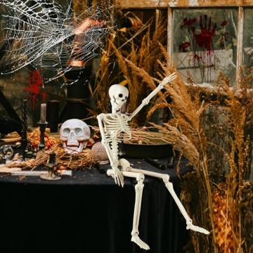 36" Halloween Skeletons for Spooky Décor & Parties