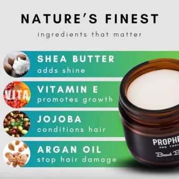 Organic Beard Balm for All Day Hold and Hydration