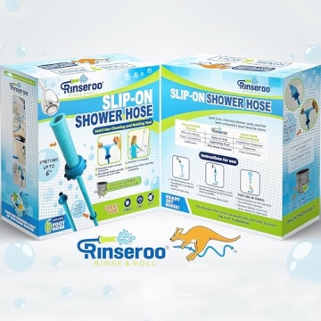 Rinseroo Shower Hose for Cleaning & Bathing Pets - 6 ft