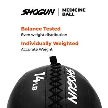 Shogun Sports Soft Wall Ball for Strength and Cardio