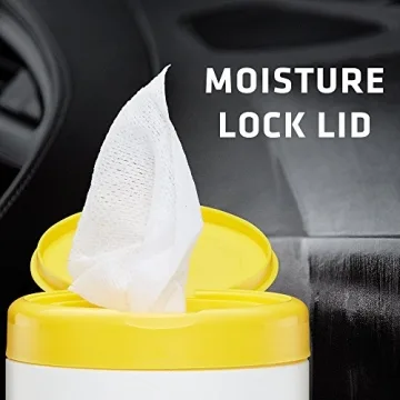 Armor All Leather Wipes for Cars and Motorcycles - 20 Count