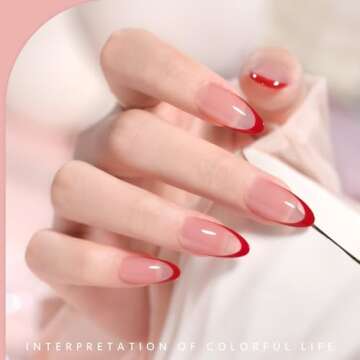 GAOY Classical Gel Nail Polish Set – 6 Colors for Creative Nail Art