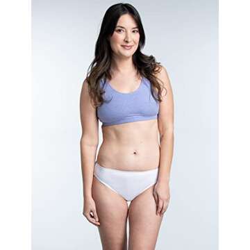 Fruit of the Loom Women's Eversoft Cotton Bikini Underwear, Tag Free & Breathable, Cotton-10 Pack-As...