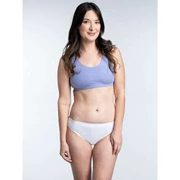 Fruit of the Loom Women's Eversoft Cotton Bikini Underwear, Tag Free & Breathable, Cotton-10 Pack-As...