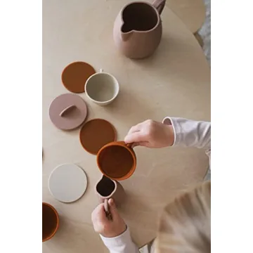 Marlowe & Co Silicone Classic Tea Set for Kids