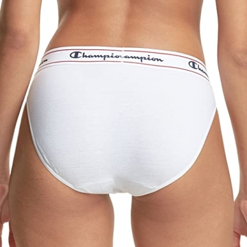 Champion Women's Moisture-Wicking Cotton Bikini Underwear