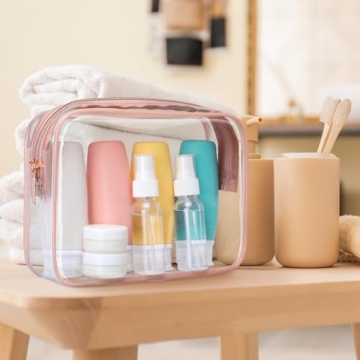PACKISM Clear Makeup Bag - Ideal TSA Compliant Bag