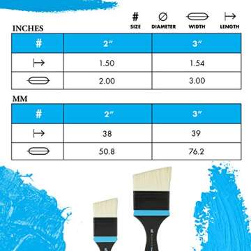 Princeton Aspen Angular Mottler Brush for Acrylic & Oil