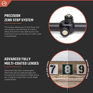 Athlon Optics Argos BTR GEN2 6-24x50 Riflescope - APMR FFP IR MIL, Black