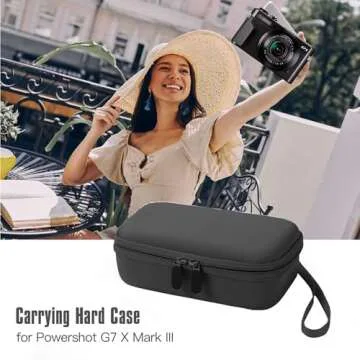 Durable Seracle Camera Bag for Canon G7X Mark III/II