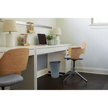 Rubbermaid Spa Works Elegant Wastebasket for Any Space