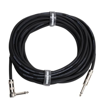 Gator Cableworks 20ft Straight to Right Angle Instrument Cable