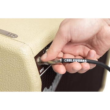 Gator Cableworks 20ft Straight to Right Angle Instrument Cable