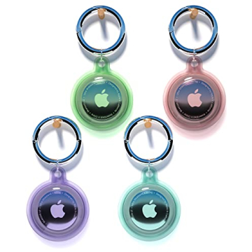 Stylish Waterproof AirTag Holders for Pets and Keys