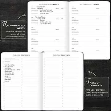 Clever Fox Wine Journal for Tasting & Logs – Guided Diary
