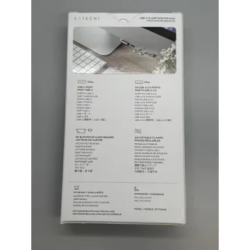 Satechi Type-C Clamp Hub Pro for Neat iMac Setup
