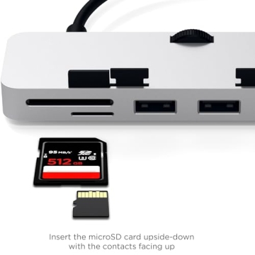 Satechi Type-C Clamp Hub Pro for Neat iMac Setup