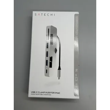 Satechi Type-C Clamp Hub Pro for Neat iMac Setup