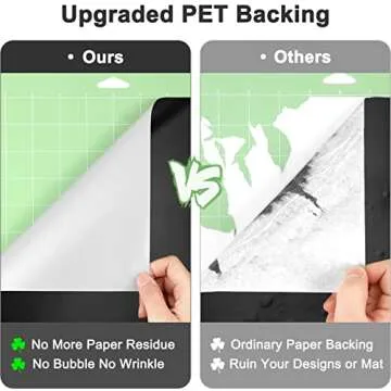 Black Permanent Vinyl Roll for All Cutting Machines - 12" x 11FT