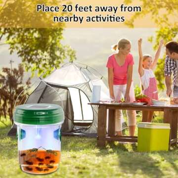 Solar Wasp Trap - Eco-Friendly Pest Control Solution