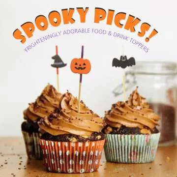 Halloween Assorted Bamboo Picks for Appetizers and Drinks