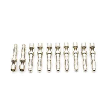 10Pcs 4mm Banana Plugs Solder DIY Banana Plug Connectors Adapters for Multimeter Test Leads Probes