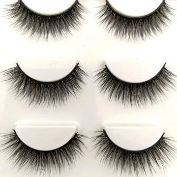 Korean Fiber Faux Mink Lashes - Reusable & Dramatic Style