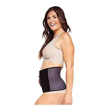 Belly Bandit Original Postpartum Belly Wrap - Core Support & Compression for New Moms