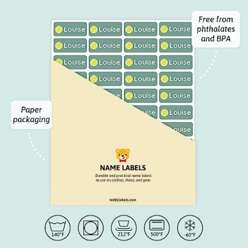 Personalized Name Labels for Kids - TeddyLabels