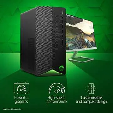 HP Pavilion Gaming Desktop with AMD Ryzen 5 and GTX 1650
