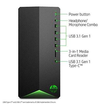 HP Pavilion Gaming Desktop with AMD Ryzen 5 and GTX 1650