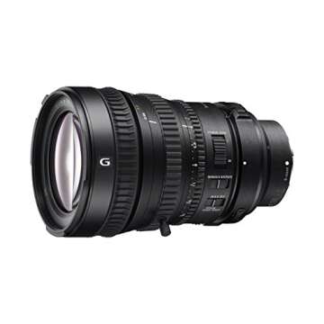 Sony 28-135mm FE PZ F4 G OSS Full-Frame E-Mount Power Zoom Lens