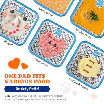 Stainless Steel Lick Mat for Dogs & Cats - Durable & Safe