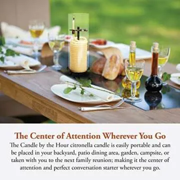 Candle by the Hour 80-Hour Eco-Friendly Beeswax Candle