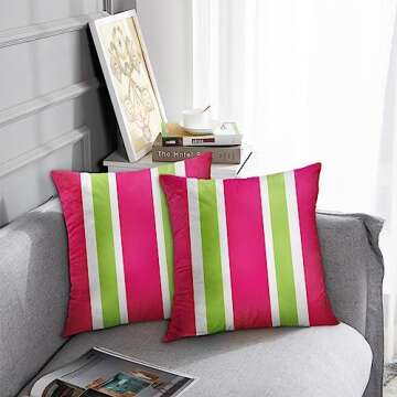 Emvency Throw Pillow Covers 18 X 18 Inch Square with Hidden Zipper Home Sofa Cushion Decorative Pillowcase