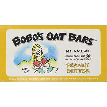 Bobo's All-Natural Peanut Butter Oat Bars – 12-Pack