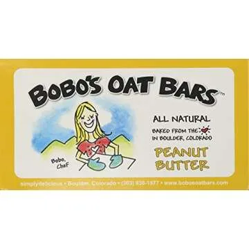 Bobo's All-Natural Peanut Butter Oat Bars – 12-Pack