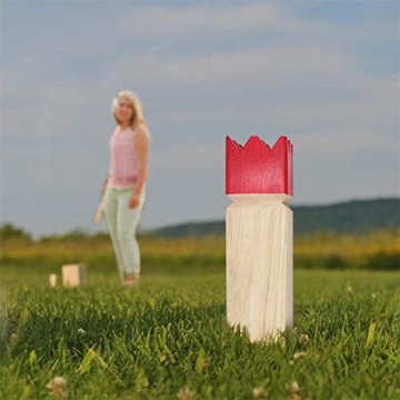 Juegoal Kubb Game Set Enjoy Outdoor Competition Together