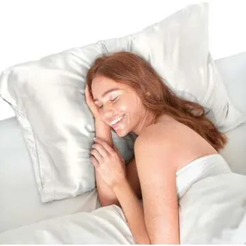 Kitsch Satin Sleep Set - Luxurious Pillowcase & Eye Mask