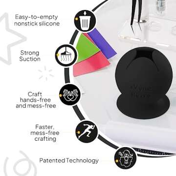 iVyne Berry Suctioned Vinyl Scrap Collector for Crafters