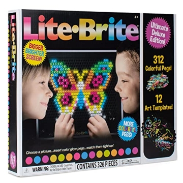 Lite Brite Magic Screen Light Bright Bonus Set for Kids
