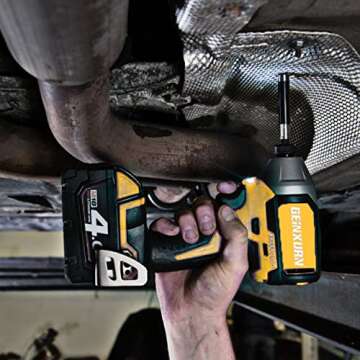 GEINXURN 50 Pieces Impact Torx Bits Set S2 Alloy Steel